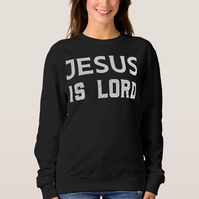 Jesus är Lord Graphic Design T Shirt (Framsida)