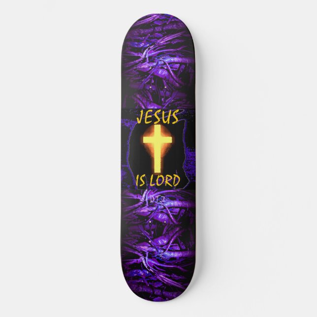 Jesus är Lord Kor skateboard (Framsida)