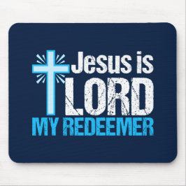 Jesus är Lord My Redeemer Cute Christian Church Musmatta