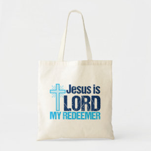 Jesus är Lord My Redeemer Cute Christian Kor Tygkasse