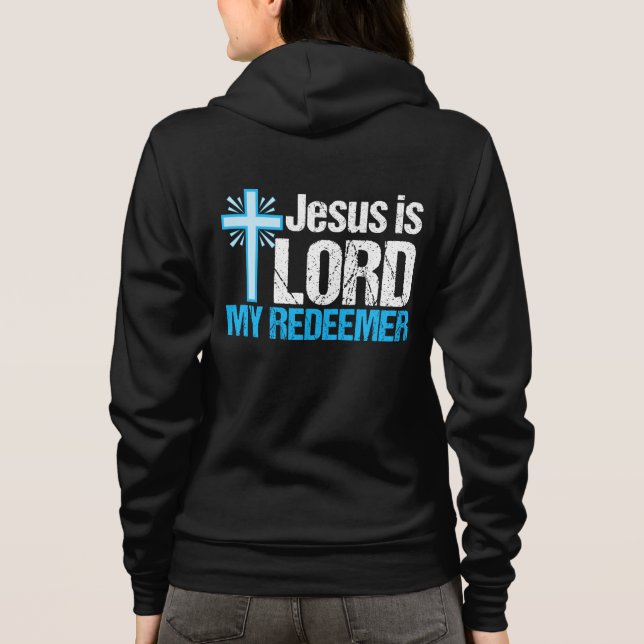 Jesus är Lord My Redeemer T Shirt (Baksida)