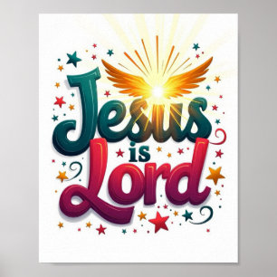 Jesus är Lord Poster
