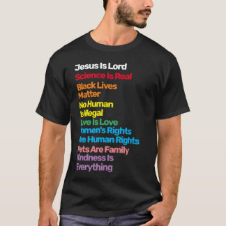Jesus är Lord Science. T Shirt