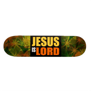 Jesus är Lord YO Skateboard Bräda 20 Cm