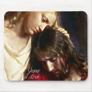 Jesus är lorden 1A Mousepad Musmatta