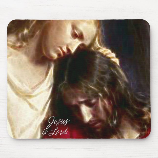 Jesus är lorden 1A Mousepad Musmatta (Framsidan)