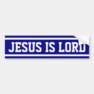 Jesus är lorden bildekal