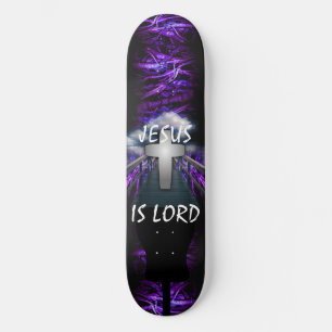 Jesus är lorden mini skateboard bräda 18,7 cm