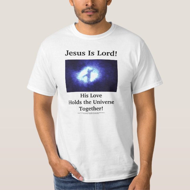 Jesus är lorden! Skjorta T-shirt (Framsida)