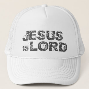 Jesus är lorden virvlar runt truckerkeps