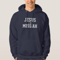 Jesus är Messiah Hoodie
