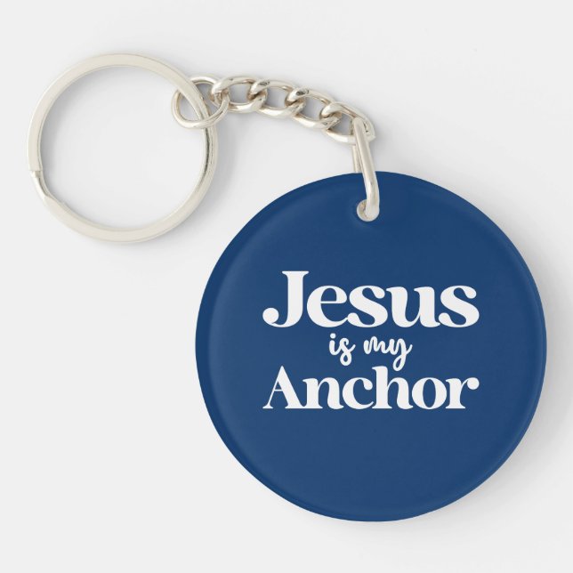 Jesus är min Anchor Christian Gift & Daily Reminde (Framsidan)