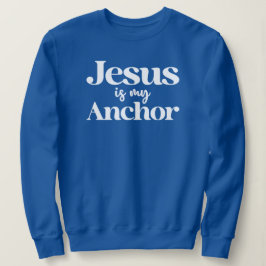 Jesus är min Anchor Faith Christian Inspirational T Shirt