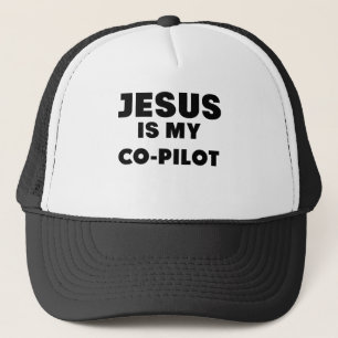 jesus är min co pilot.png truckerkeps