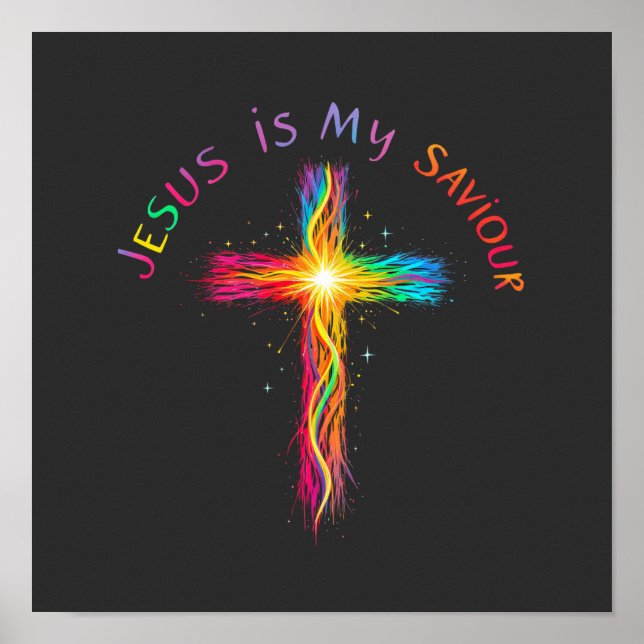 Jesus Är Min Frälsare En Trogen Påminnelse om Kärl Poster (Framsidan)