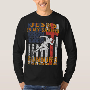 Jesus är min frälsare, Running är min. T Shirt