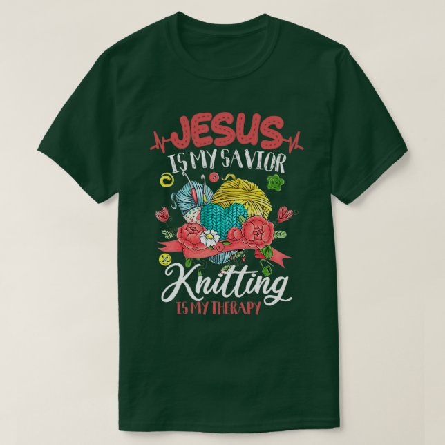 Jesus är min frälsare... -... ... ... ... ... ...  t shirt (Design framsida)