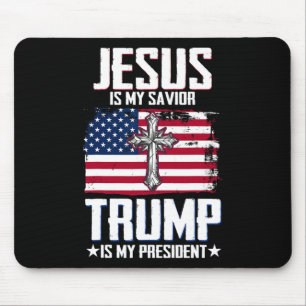Jesus är min frälsare Trump är min president 2 Musmatta