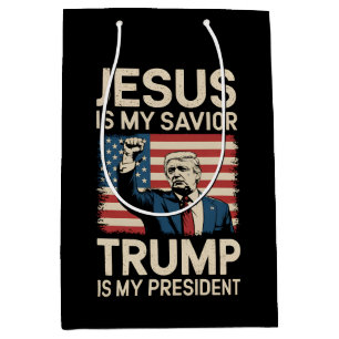 Jesus Är Min Frälsare Trump Är Min President 47 US