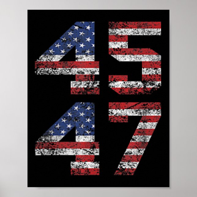 Jesus Är Min Frälsare Trump Är Min President Ameri Poster (Framsidan)