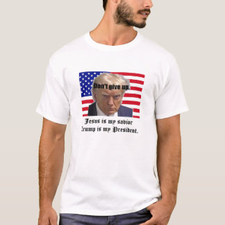 Jesus är min frälsare Trump är min president T Shirt