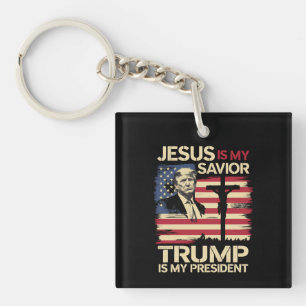 Jesus är min frälsare Trump är min president USA-f