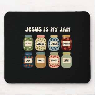 Jesus Är Min Grej Kristet Tro Religiös Bibel Vers Musmatta