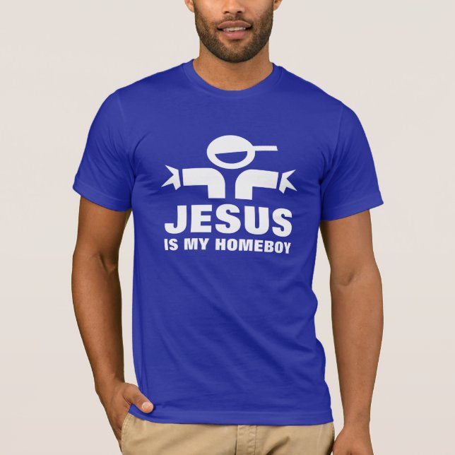 Jesus är min hejkompis t-shirt (Framsida)