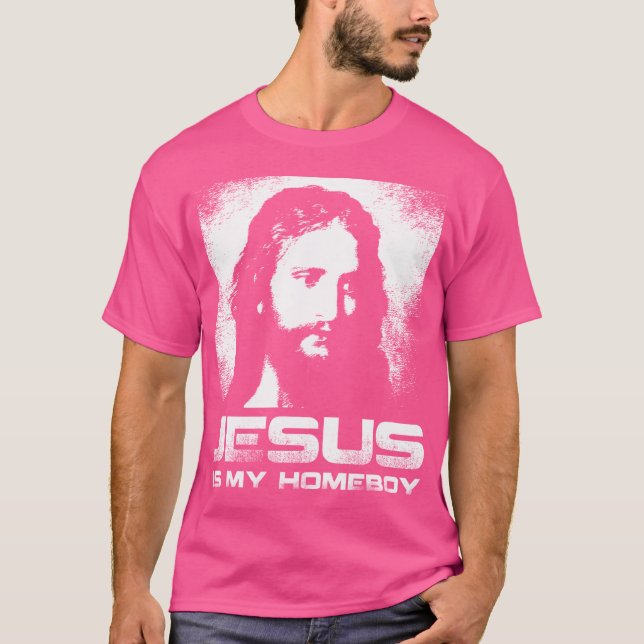 Jesus är min hempojke t shirt (Framsida)
