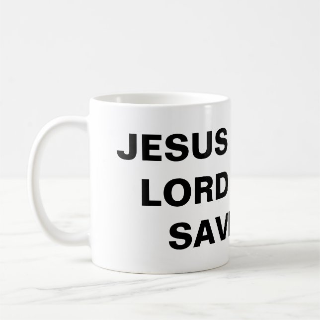 "Jesus är min herre och själ" klassisk Mugg (Vänster)