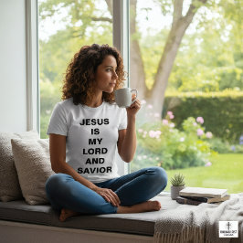 "Jesus är min herre och själ" Kvinnors T-shirt