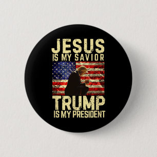 Jesus är min herre Savior Trump min Knapp