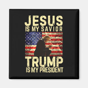 Jesus är min herre Savior Trump min Magnet