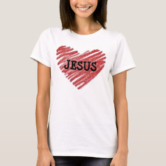 JESUS ÄR MIN HJÄRTA T SHIRT