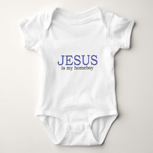 Jesus är min Homeboy T Shirt (Framsida)