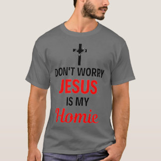 Jesus är min Homie Jesus är min hemgosse Jesus T Shirt
