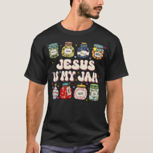 Jesus Är Min Jam Kristet Tro Religiös Kristus W T Shirt