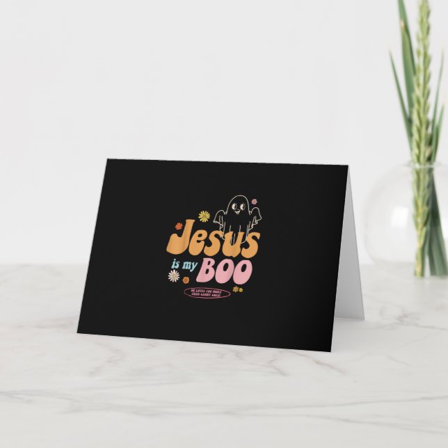 Jesus Är Min Kille Han Älskar Dig Mer Lekfull Tro  Kort (Framsida)