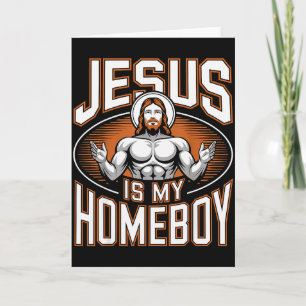 Jesus är min kompis religiöst gym kristen tro kort