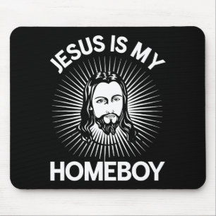 Jesus Är Min Kompis Rolig Kristet Bibel T Tröja Musmatta