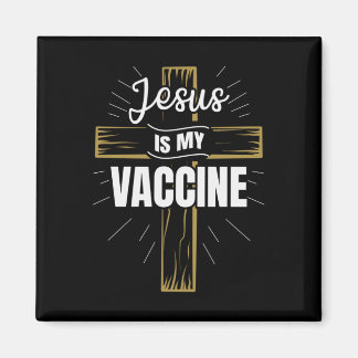 Jesus är min kristna tro på vaccinet magnet