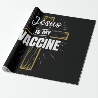 Jesus är min kristna tro på vaccinet presentpapper
