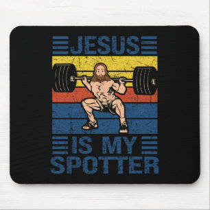 Jesus är min kristne Gym Workout Weightli Musmatta