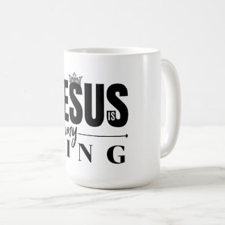 Jesus är min Kung Kaffemugg