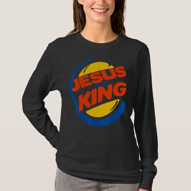 Jesus är min Kung T Shirt (Framsida)