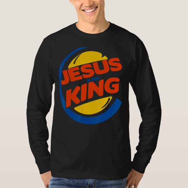 Jesus är min Kung T Shirt (Framsida)