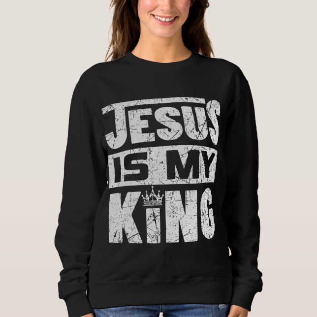 Jesus är min Kung T Shirt (Framsida)