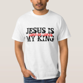 Jesus är min kung vid mer fulla Keden T-shirt