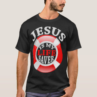Jesus är min livräddare Christian Shirt för kvinno T