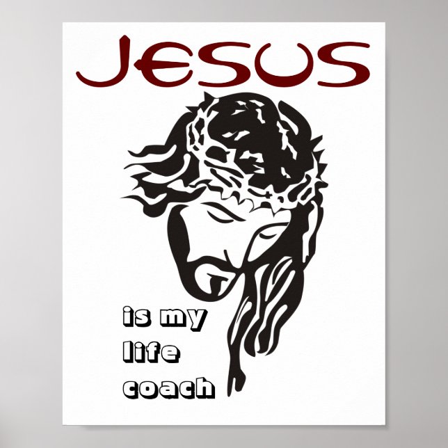 Jesus är min livträning poster (Framsidan)